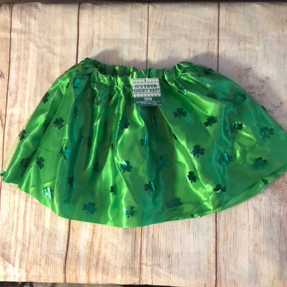 St Patrick’s Day Shamrock TuTu - One Size